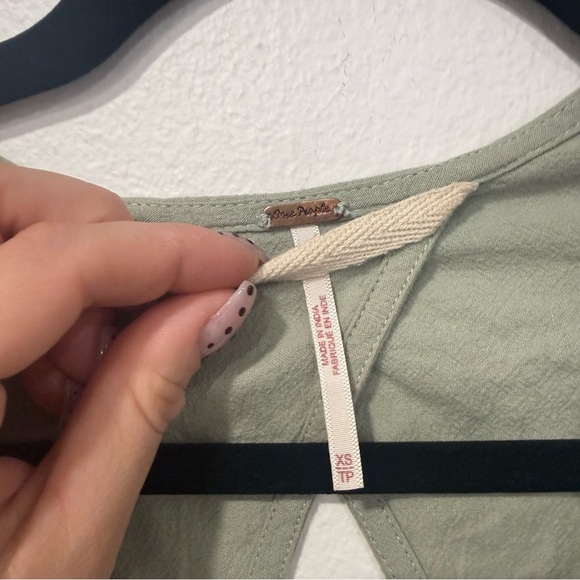 Free People Back Into It Jumpsuit in Agave Silk XS - Picture 4 of 6